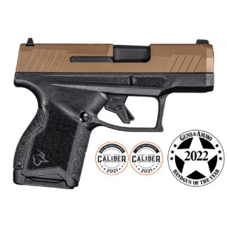 Taurus GX4 Black/Troy Coyote Brown Micro-Compact